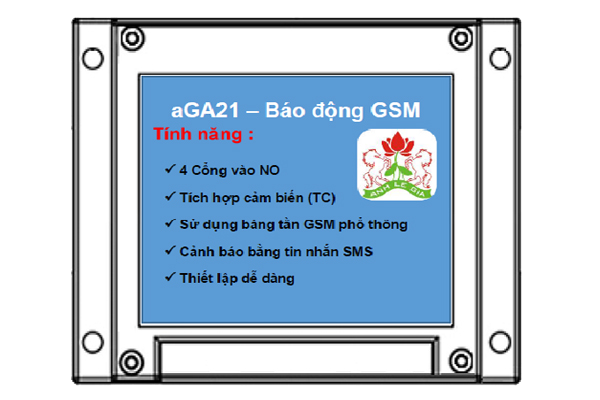 Thiết bị cảnh báo tự động qua GSM (SMS, Call) - aGA21